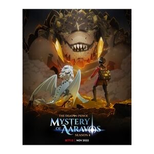 The Dragon Prince Season 4 Metal Sign